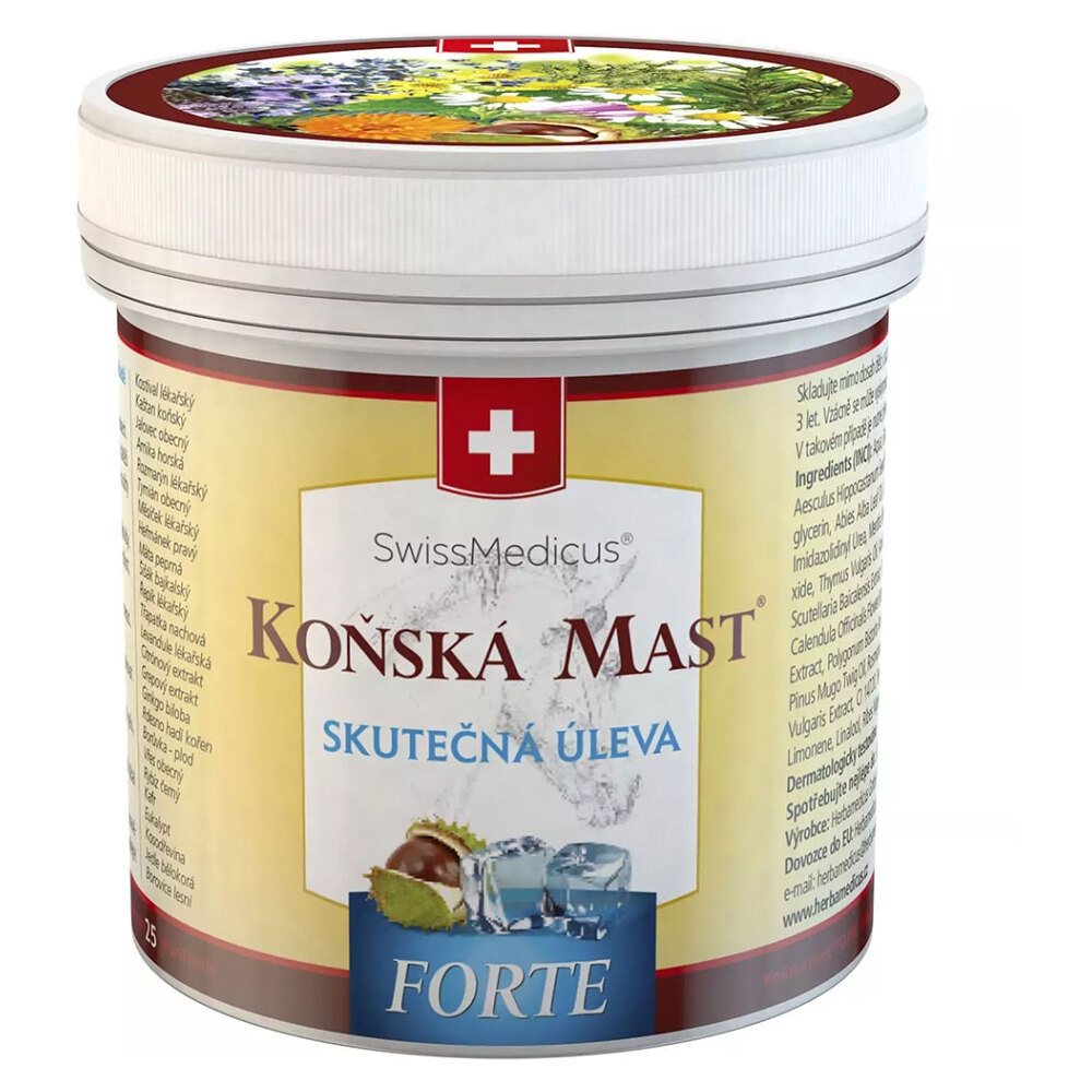 SWISSMEDICUS Koňská mast forte chladivá 250 ml