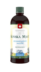 SwissMedicus Koňská mast Bylinné lihové mazání chladivé 400 ml