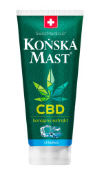 SwissMedicus Koňská mast s CBD chladivá 200 ml