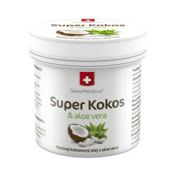 SwissMedicus Super Kokos a aloe pleťový olej 150 ml