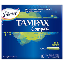 TAMPAX DH tampóny  Compak Economy Super 16 ks