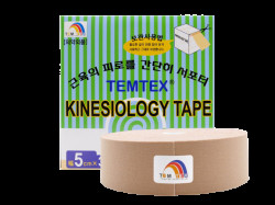 TEMTEX kinesio tape Classic XL, béžová tejpovací páska 5cm x 32m - Ekonomické balení