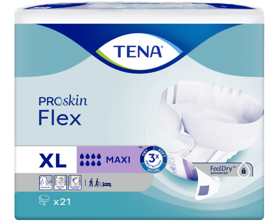 TENA Flex Maxi Extra large Inkontinenční kalhotky 21 ks