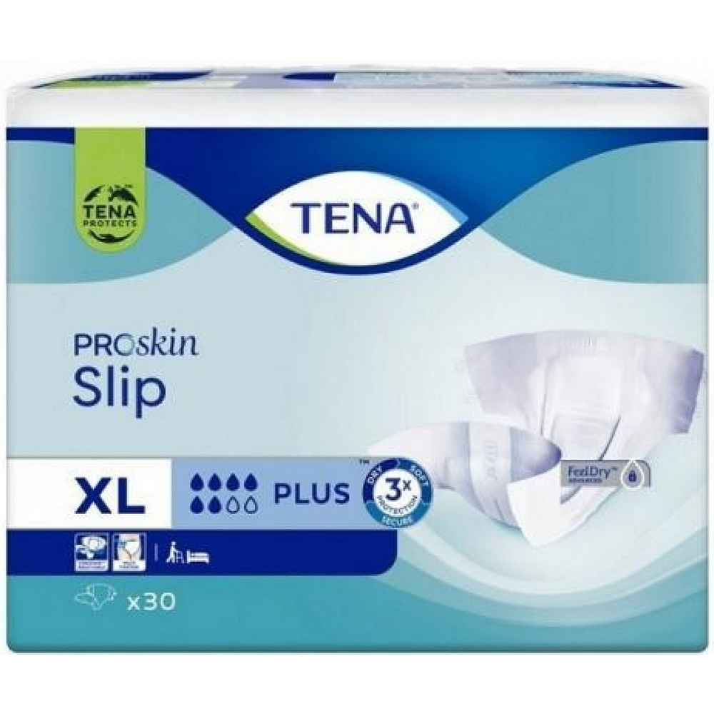 TENA Slip plus inkontinenční kalhotky XL 30 kusů