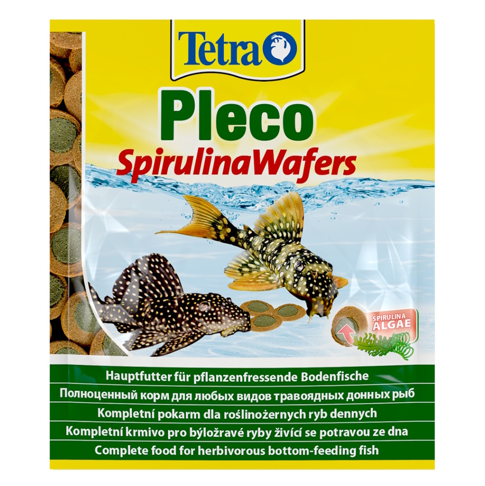 TETRA Pleco Spirulina Wafers sáček 15 g