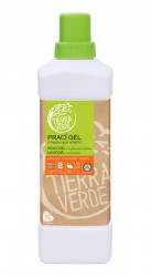 TIERRA VERDE Prací gel z mýdlových ořechů s BIO pomerančovou silicí 1 l