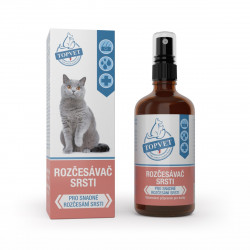 Topvet For Pets Rozčesávač srsti pro kočky 100 ml