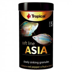 Tropical Asia S 100ml/50g měkké granulované krmivo pro masožravé a všežravé ryby