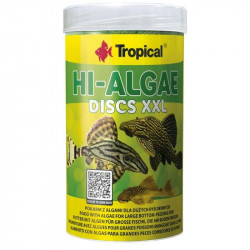 Tropical Hi-Algae Discs XXL 250ml/125g krmivo pro velké ryby