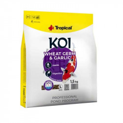 Tropical Koi Wheat Germ & Garlic Pellet L 5l/1,5kg plovoucí krmivo pro jezírkové ryby