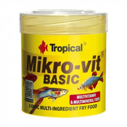 Tropical Mikro-vit  Basic 50ml/32g základní krmivo pro rybí násadu