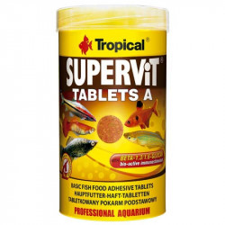 Tropical Supervit Tablets A 250ml/150g 340ks základní tabletové krmivo pro ryby