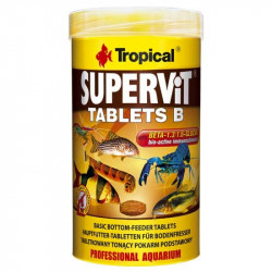 Tropical Supervit Tablets B 250ml/150g 830ks krmivo pro ryby dna