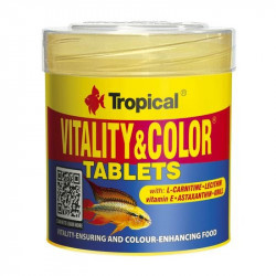 Tropical Vitality&Color Tablets 50ml/36g 80ks tabletované krmivo s vybarvujícím účin