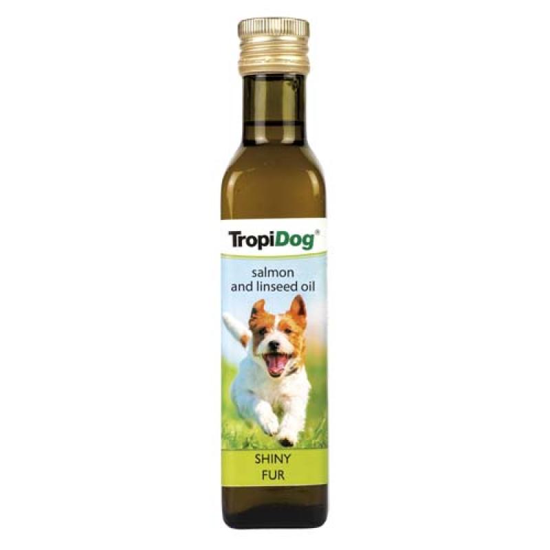 Tropidog Lososový a lněný olej pro psy 750ml