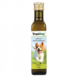 Tropidog Lososový a lněný olej pro psy 750ml