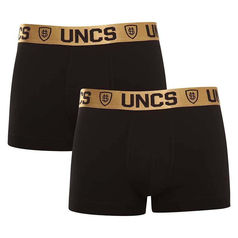 UNCS 2PACK pánské boxerky Goldman nadrozměr (19Z038PSPP) 3XL