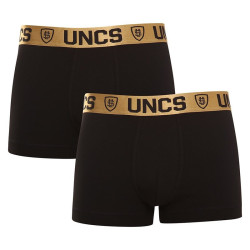 UNCS 2PACK pánské boxerky Goldman nadrozměr (19Z038PSPP) 5XL