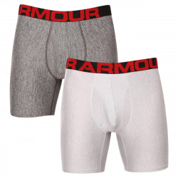 Under Armour 2PACK pánské boxerky šedé (1363619 011) M