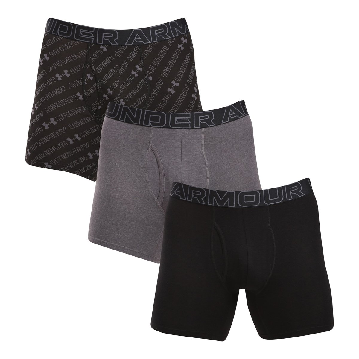 Under Armour 3PACK pánské boxerky vícebarevné (1383890 001) M