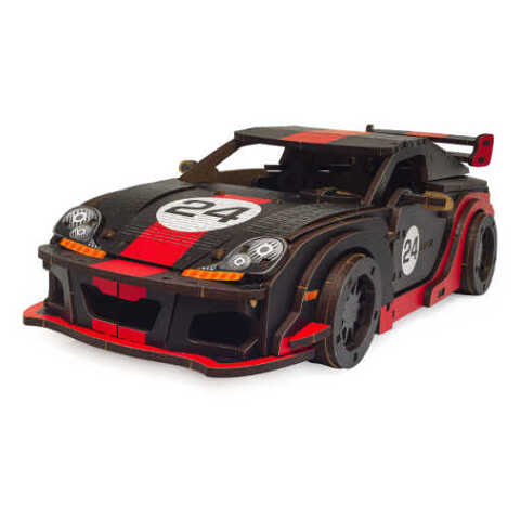 UNIDRAGON Dřevěné puzzle unimodels comet gts black-red