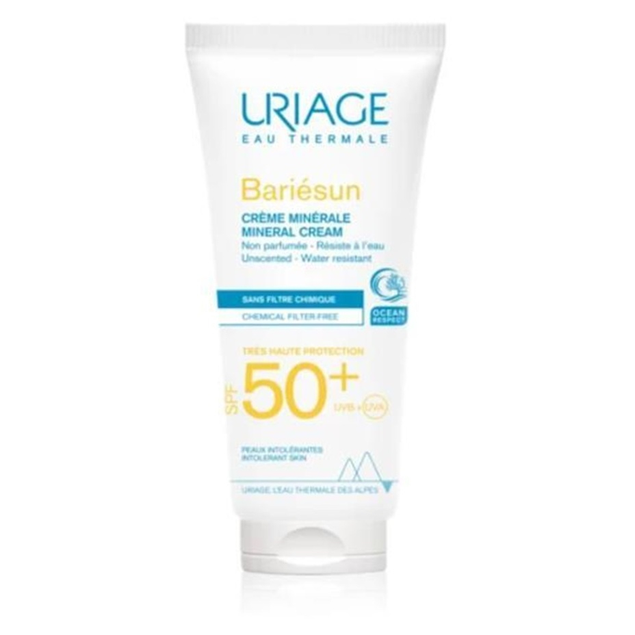 URIAGE Bariésun Minerální ochranný krém na obličej a tělo SPF 50+ 100 ml