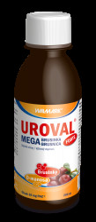 UROVAL Walmark MEGA BRUSINKA sirup forte 200 ml