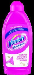 VANISH Oxi Action Šampon na strojní čištění koberců 500 ml