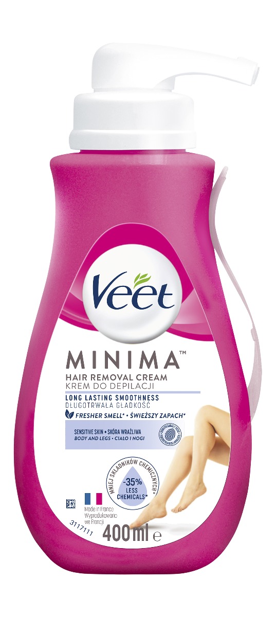 Veet Minima Depilační krém pro citlivou pokožku 400 ml