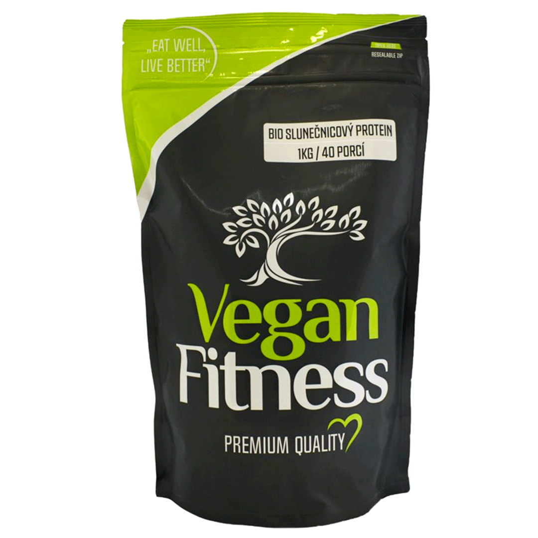 Vegan Fitness Slunečnicový Protein BIO - 1000g