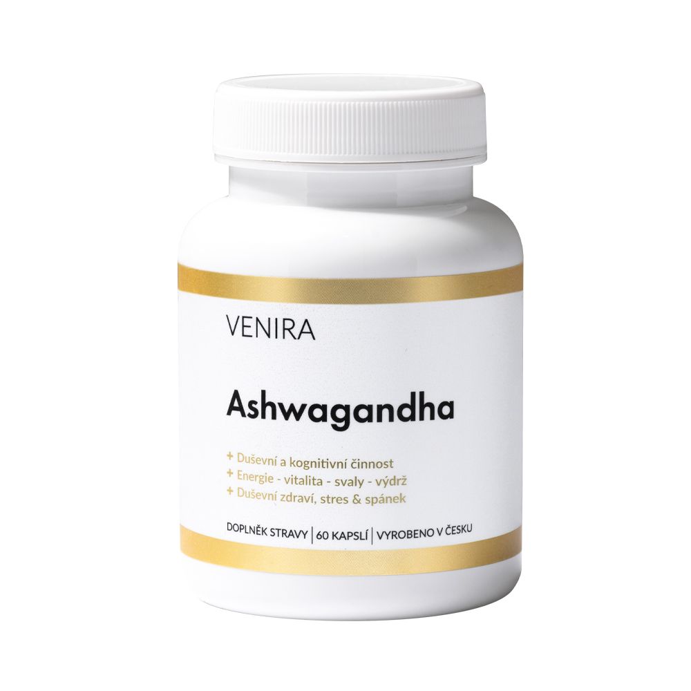 Venira Ashwagandha 60 kapslí