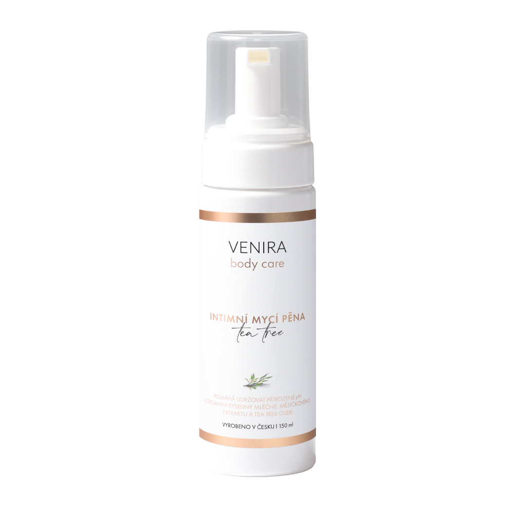 Venira Intimní mycí pěna Tea tree 150 ml