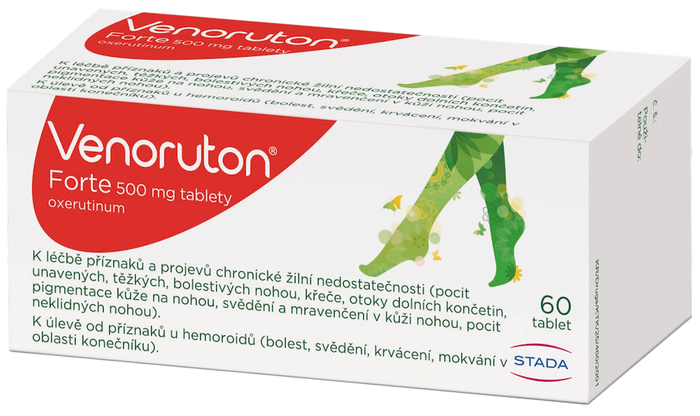 VENORUTON forte 500 mg 60 tablet