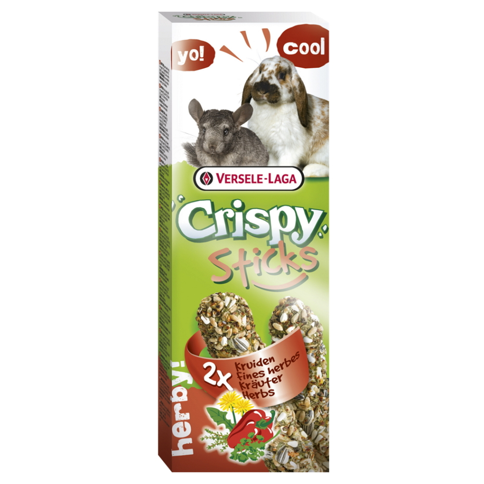 VERSELE-LAGA Crispy Sticks pro králíky/činčily bylinky 110 g