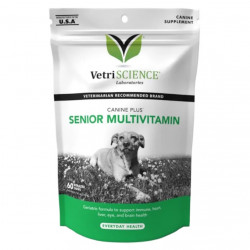 VETRISCIENCE Canine Plus Senior Multivitamin pro psy 60 ks