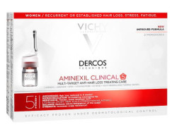 VICHY Dercos Aminexil clinical 5 multiúčelová kúra proti vypadávání vlasů pro ženy 21 x 6 ml