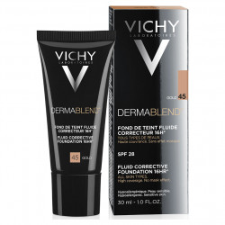 VICHY Dermablend Fluidní korekční make-up - odstín 45 Gold 30 ml