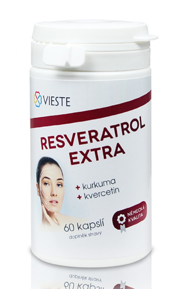 Vieste Resveratrol Extra 60 kapslí