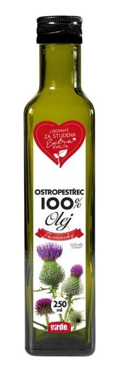 VIRDE Ostropestřec 100% olej 250 ml