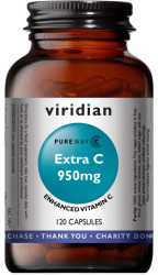 VIRIDIAN Extra C 950 mg 120 kapslí