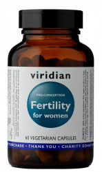 VIRIDIAN Fertility for Women 60 kapslí