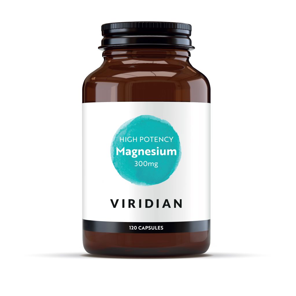 Viridian High Potency Magnesium 300 mg 120 kapslí