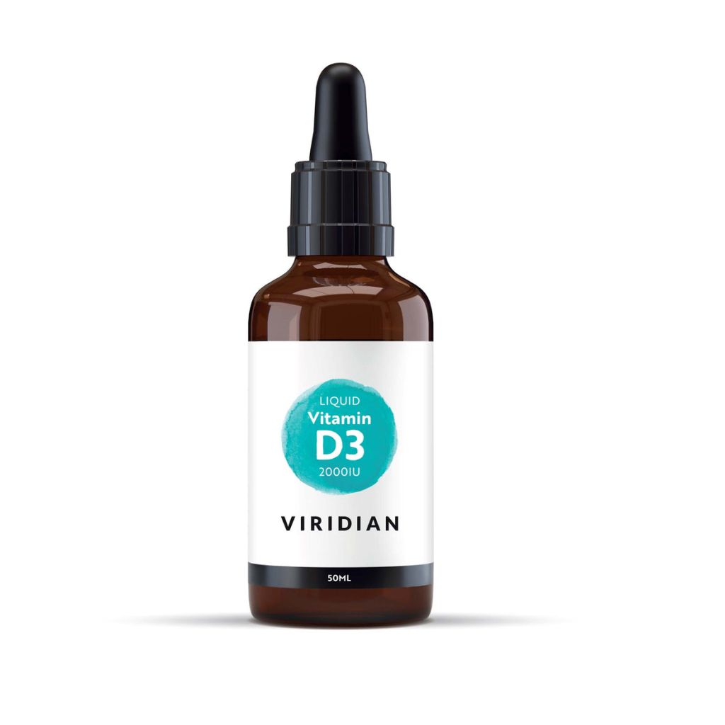 Viridian Liquid Vitamin D3 2000 IU 50 ml