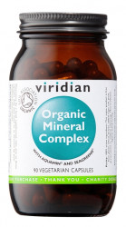 VIRIDIAN Mineral Complex Organic (Komplex minerálů Bio) 90 kapslí