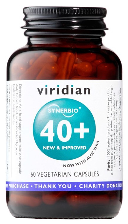 VIRIDIAN Synerbio 40+ 60 kapslí