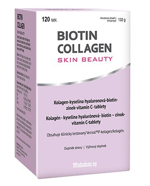 VITABALANS Biotin Collagen Skin Beauty 120 tablet