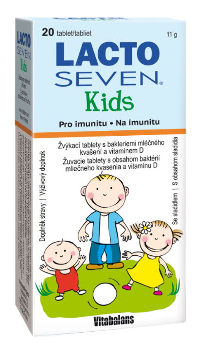 VITABALANS Lacto Seven Kids 20 tablet