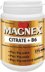 VITABALANS Magnex citrate 375mg + B6 100 tablet 100 ks