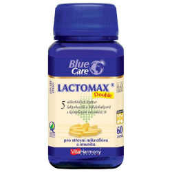 VitaHarmony Lactomax® Double laktobacily 4 mld.+ komplex vit. B 60 kapslí