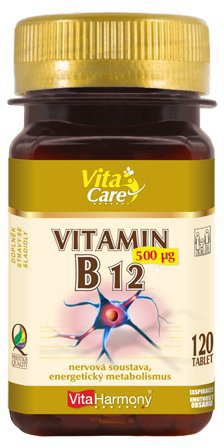 VITAHARMONY Vitamin B12 okamžitý účinek 120 tablet